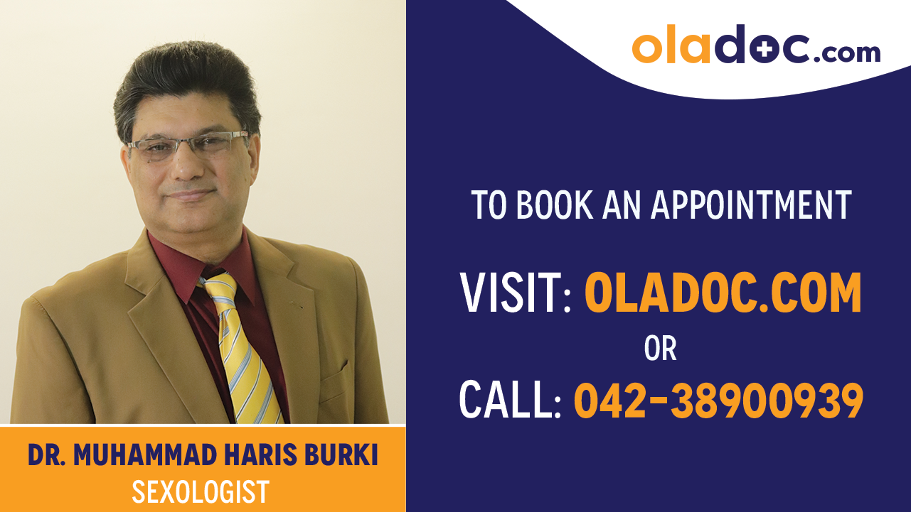Book appointment with Dr. Muhammad Haris Burki-best Sexologist Lahore
